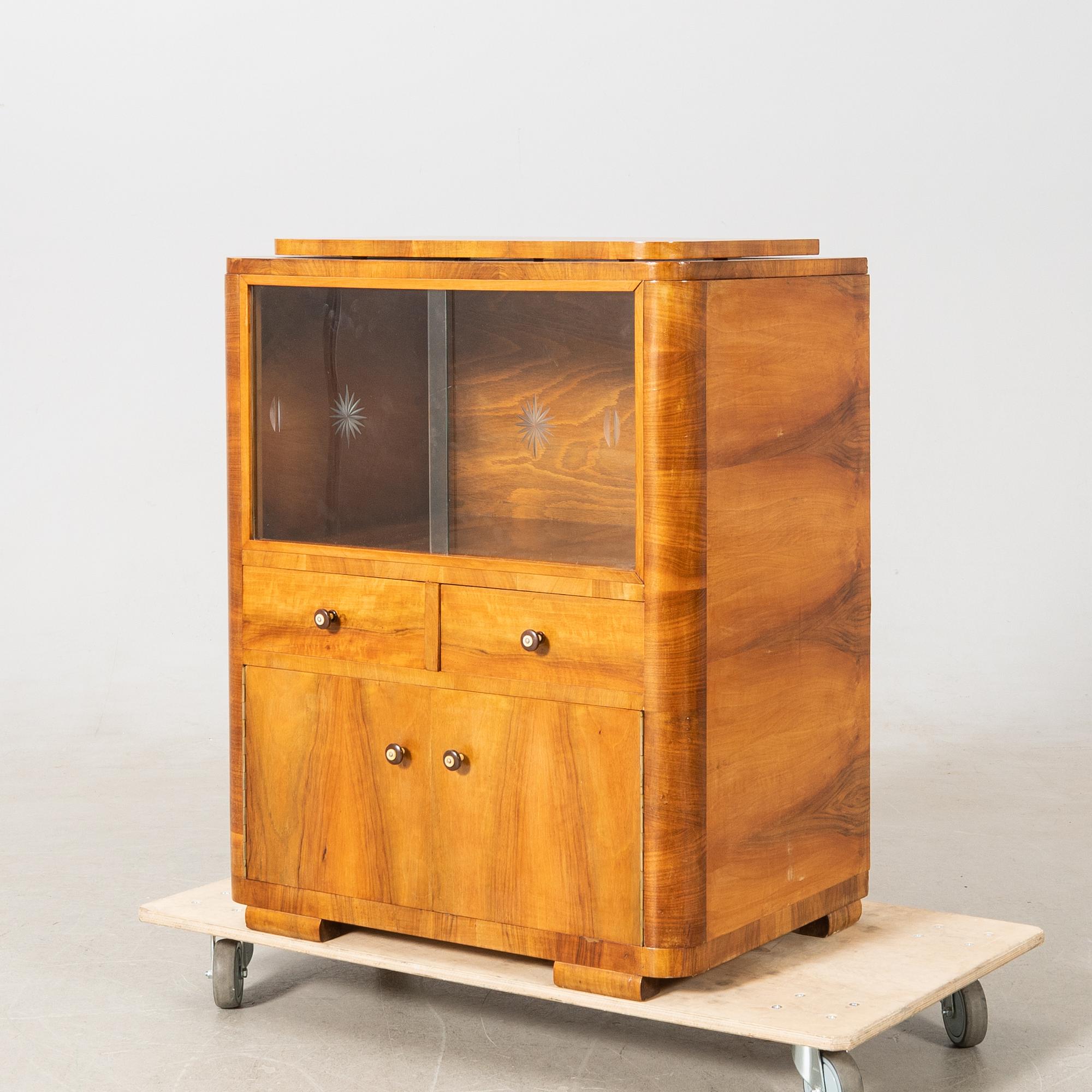 Sideboard/Cabinet, Art Deco first half of the 20th century.
