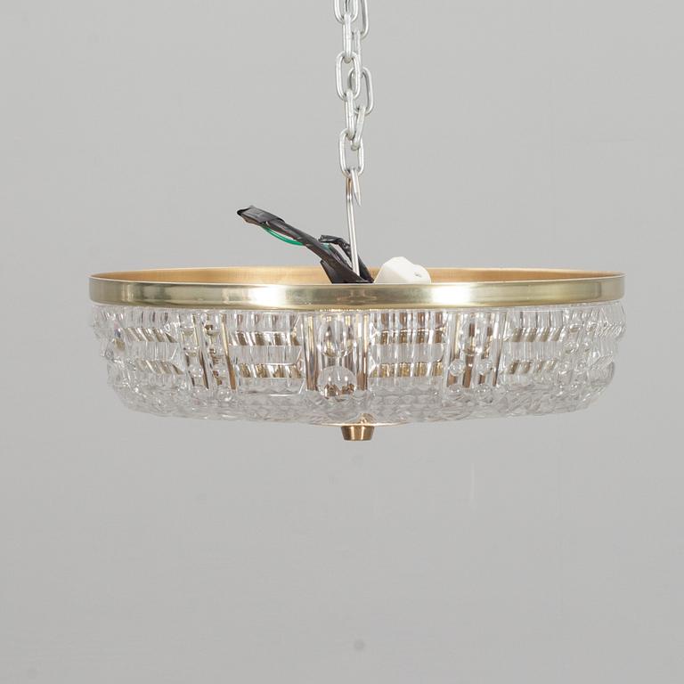 TAKPLAFOND, glas, Orrefors, troligen Carl Fagerlund.