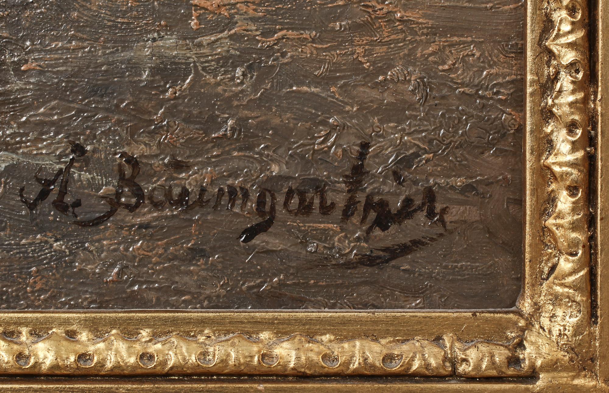 ADOLF BAUMGARTNER (CONSTANTIN STOILOFF), olja på duk, sign.