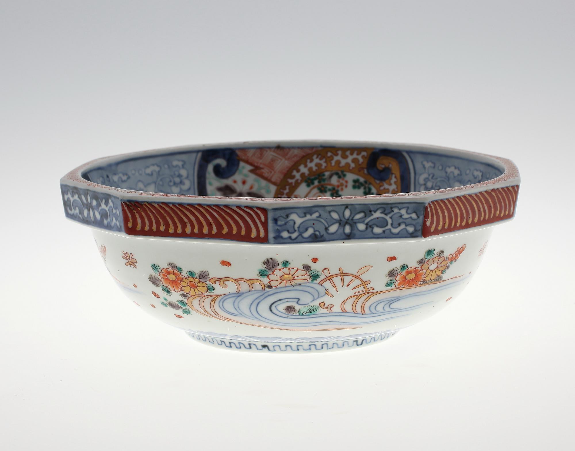 SKÅL, porslin, Meiji, Japan 1800-tal.