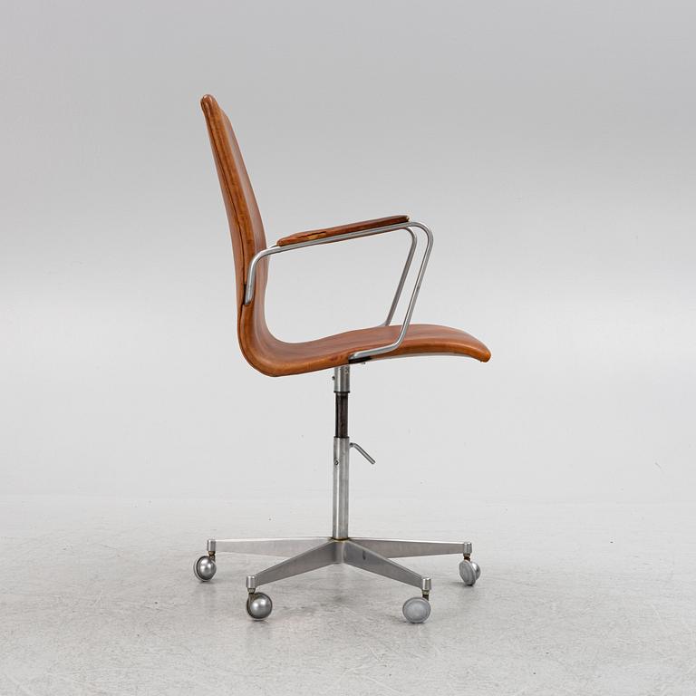 Arne Jacobsen, stol, "Oxford chair", Fritz Hansen, Danmark, 1971.