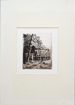 Paul Cézanne · PAUL CEZANNE, etsning, ej sign.