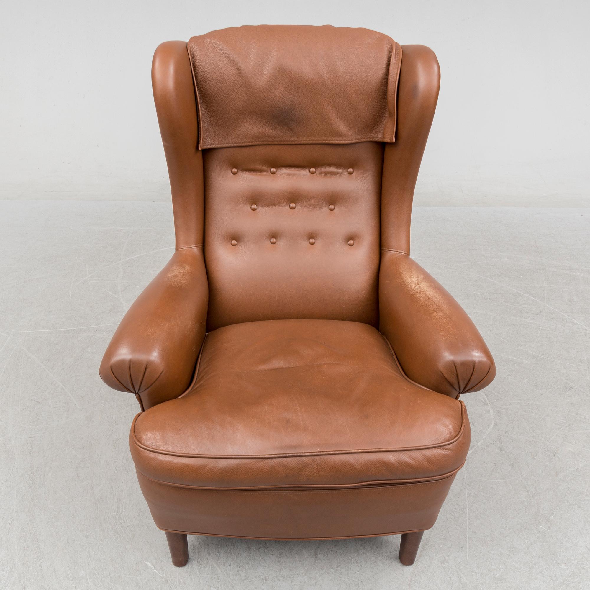 CARL MALMSTEN, fåtölj, "Häggbom", OH Sjögren AB, 2012.