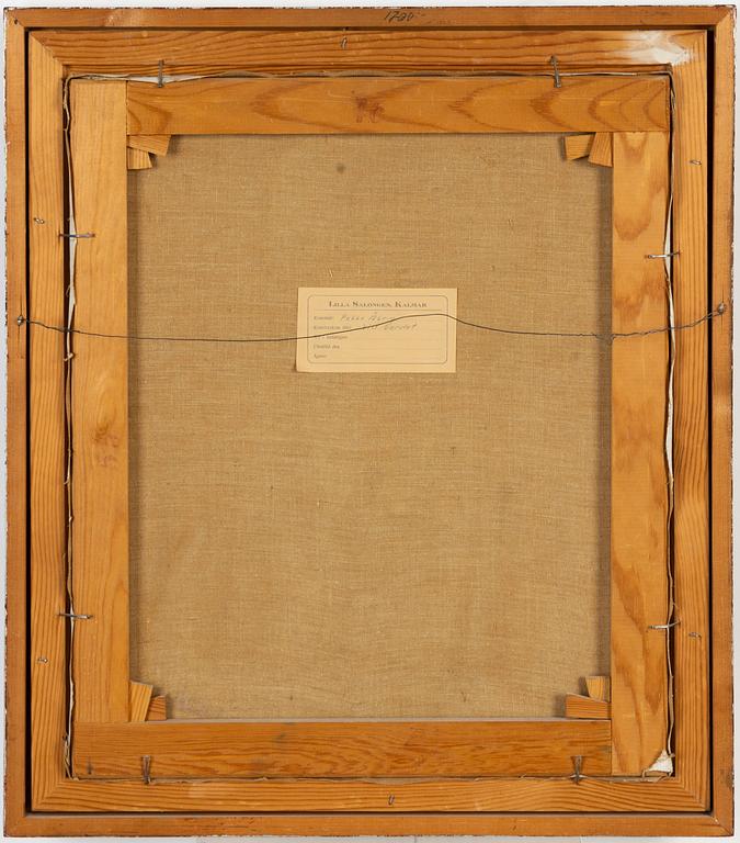 Pelle Åberg, oil on canvas signed.