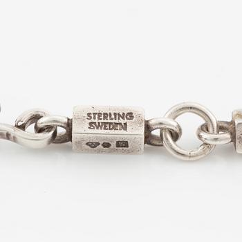 Wiwen Nilsson, necklace, sterling silver, Lund 1957.