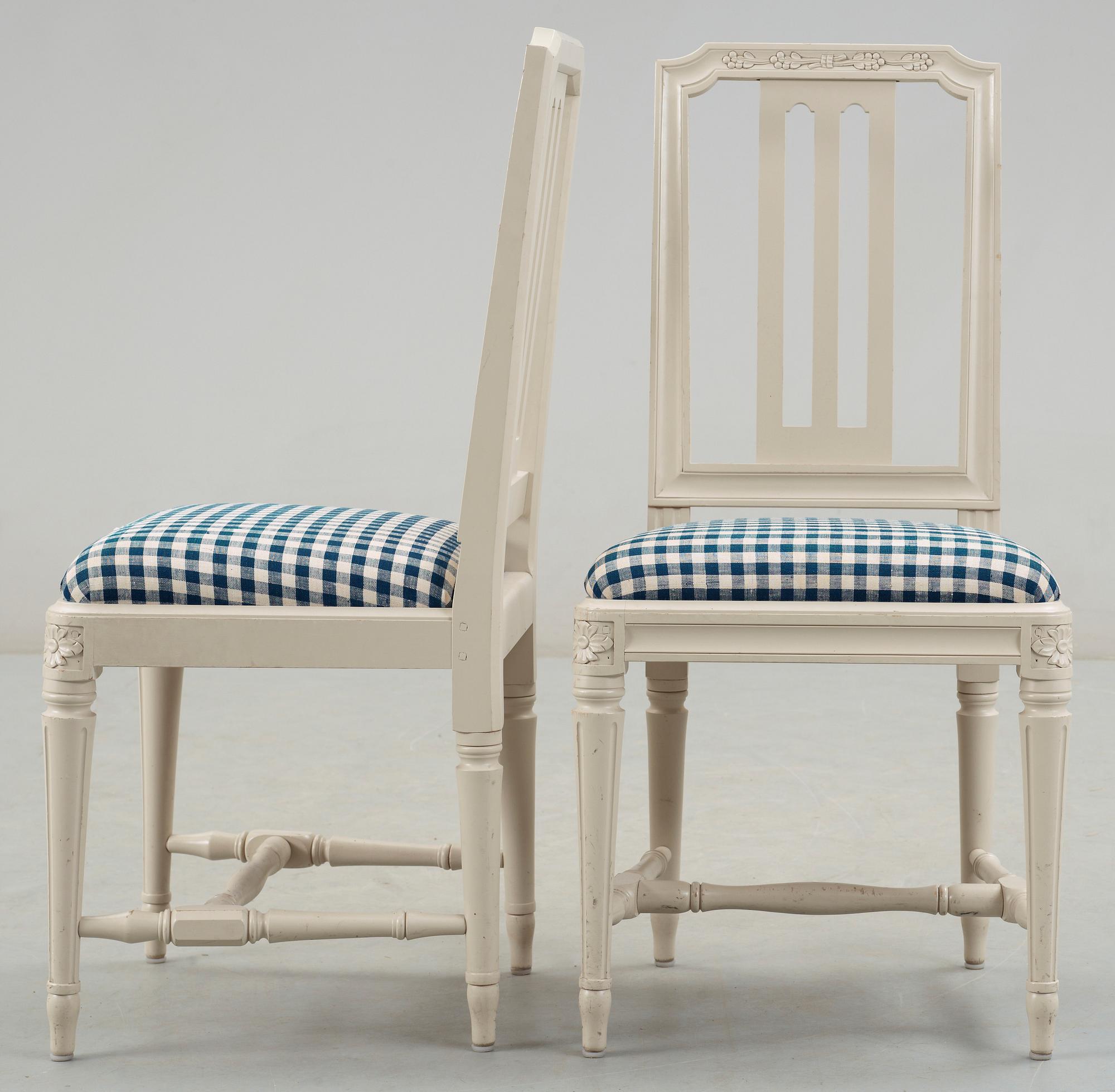 STOLAR, 6 st, "Odenslunda", Ur IKEAs 1700-tals serie, 1990-tal.