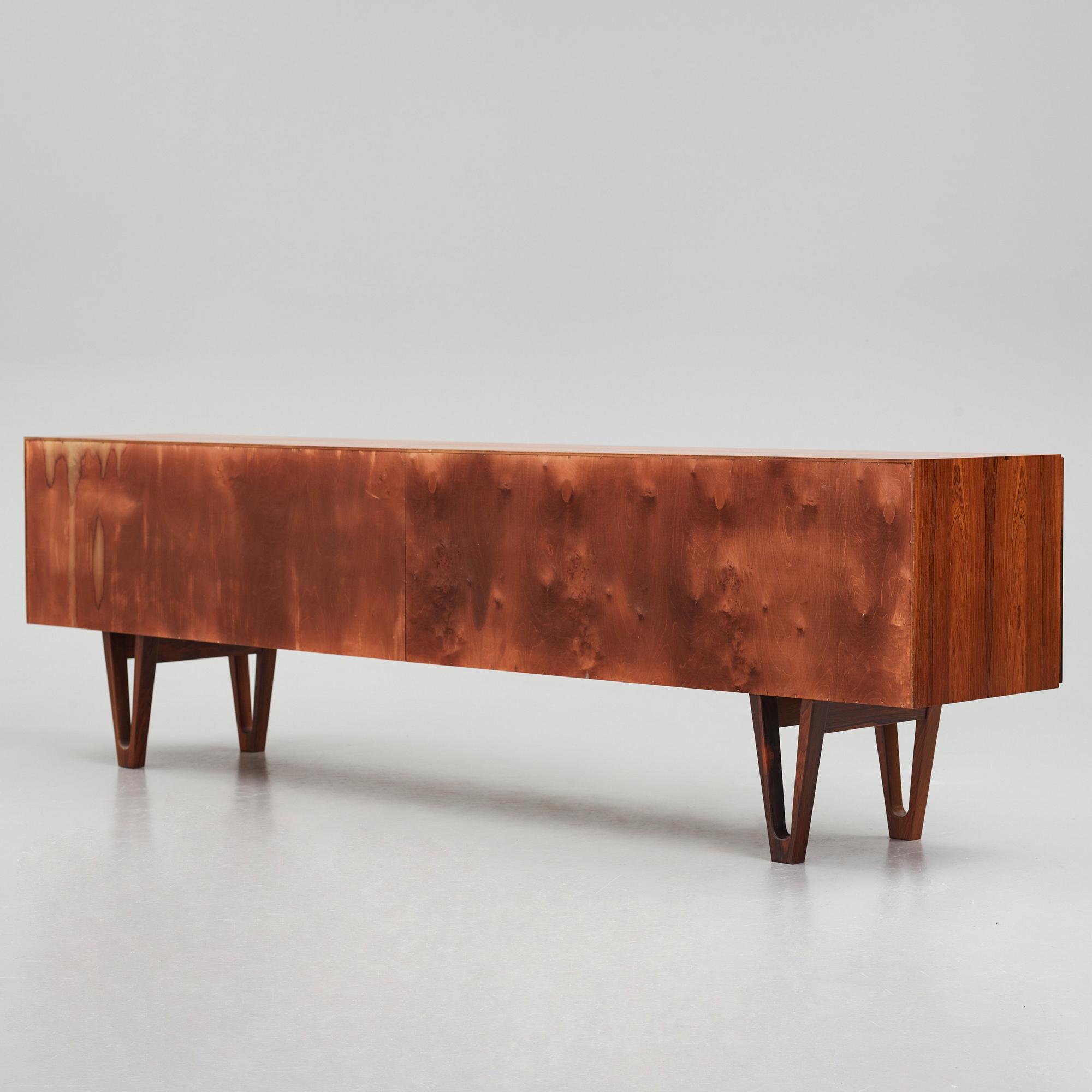 Ib Kofod-Larsen, a rosewood sideboard, Seffle, Sweden 1960s.