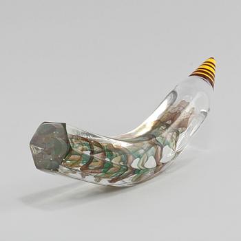 KJELL ENGMAN, skulptur, glas, Kosta Boda, signerad samt numrerad edition nr: 16.