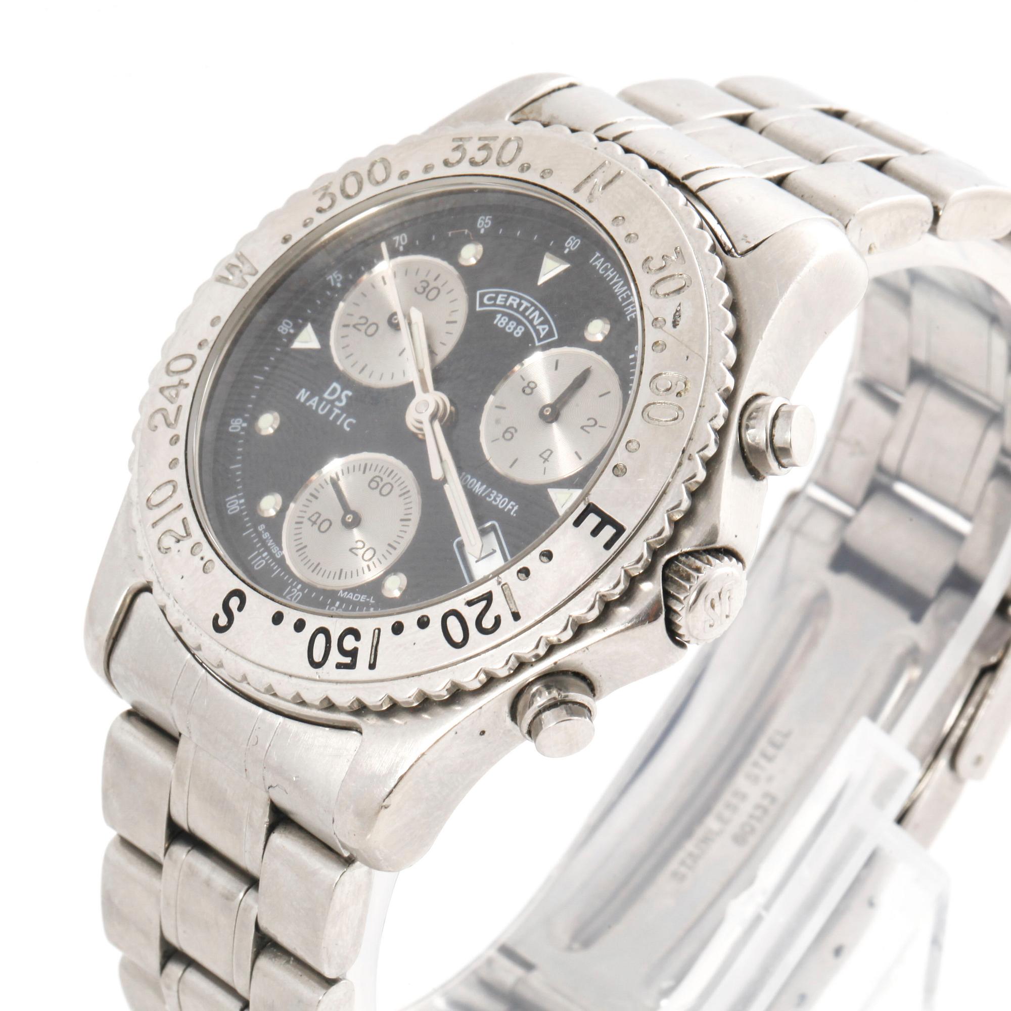 Certina ds nautic chronograph online