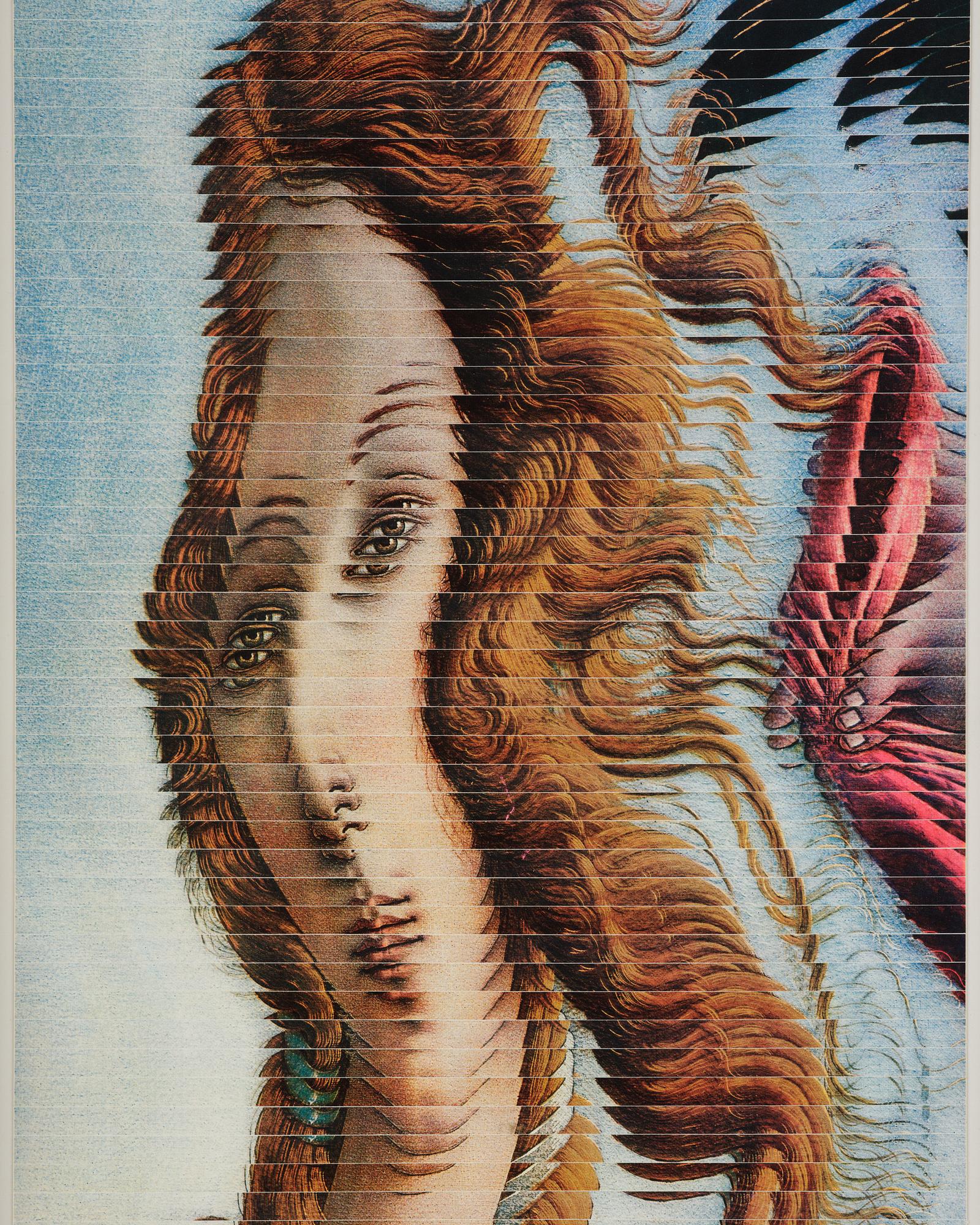 Jiri Kolár, Venus after Botticelli from: "Hommage aux Prix Nobel" (The Nobel Prize Portfolio).