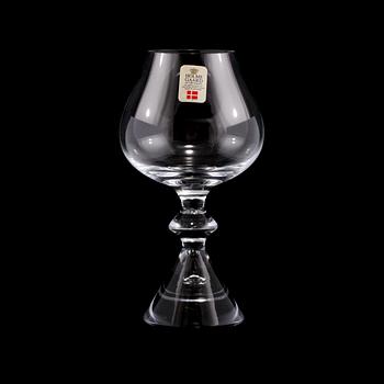 KONJAKSGLAS, 13 st, "Prince", Holmegaard, 1900-talets andra hälft.