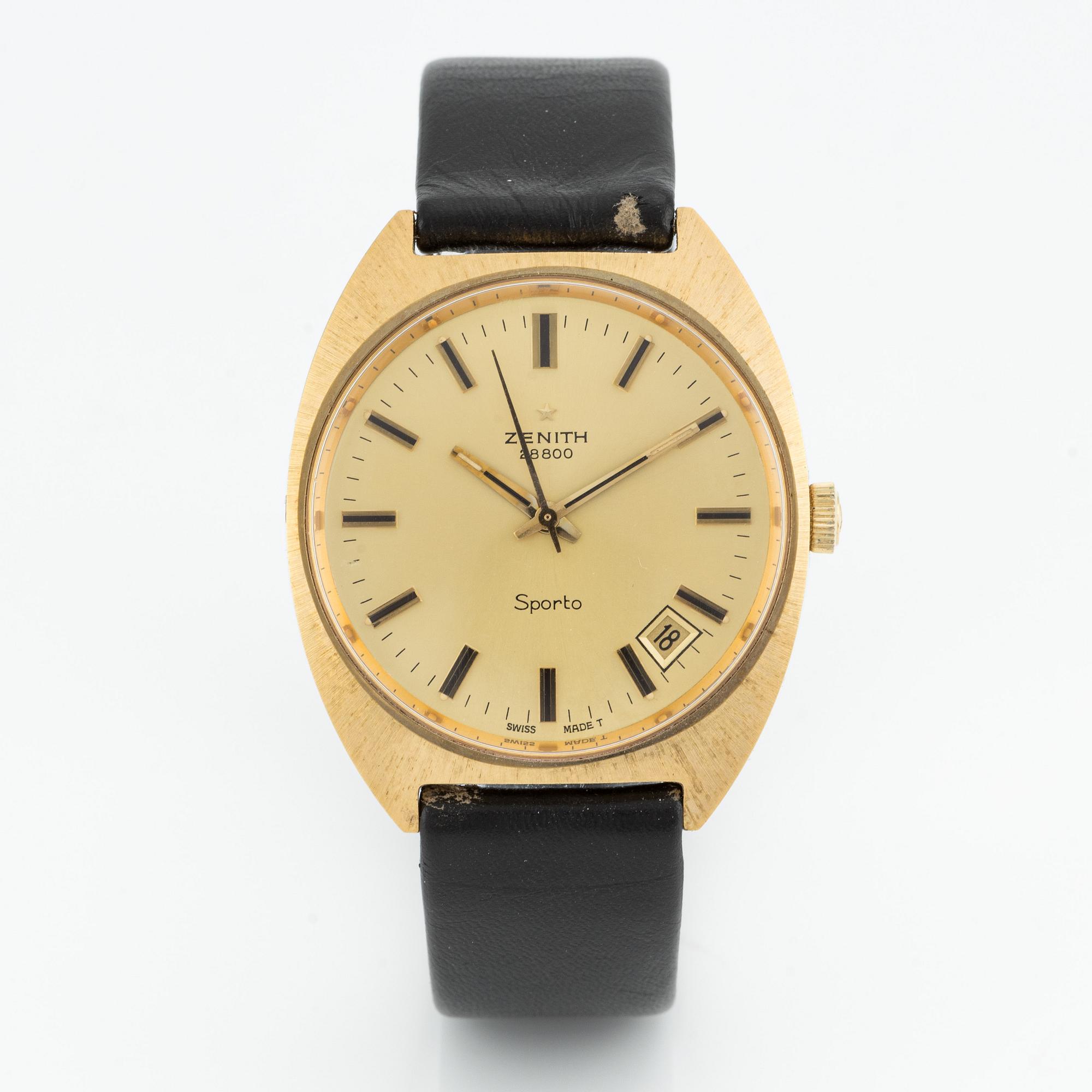 Zenith, Sporto, armbandsur, 36 mm.