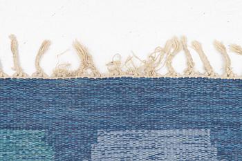 Ingegerd Silow, a 'Siljan' flat weave rug, signed IS, c. 275 x 185 cm.