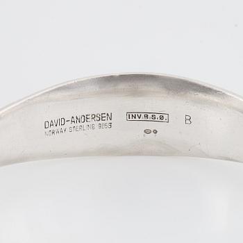 David Andersen Norway, bangle, sterlingsilver.