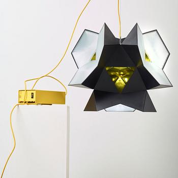 An Olafur Eliasson 'Starbrick' lamp by Zumtobel, Germany.