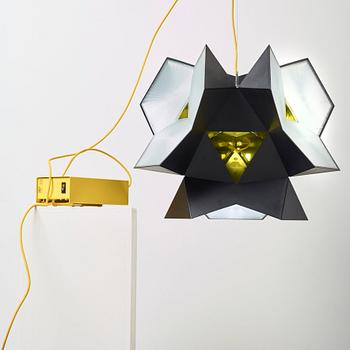 An Olafur Eliasson 'Starbrick' lamp by Zumtobel, Germany.