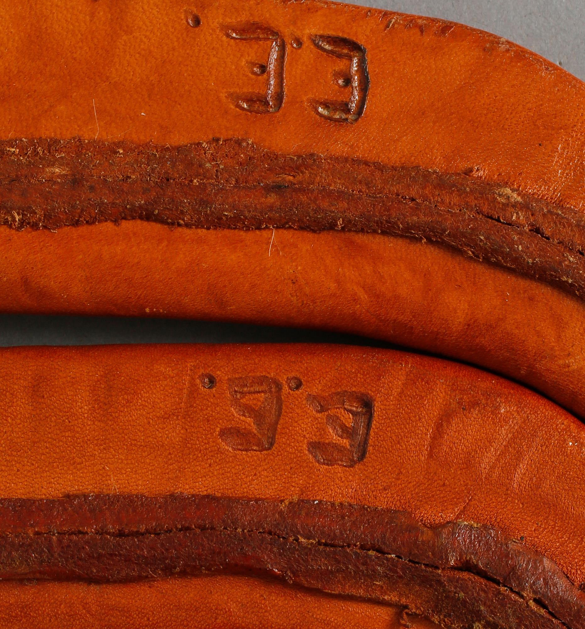 SAMEKNIVAR, 2 st, monogramsignerade E.E., 1900-tal.