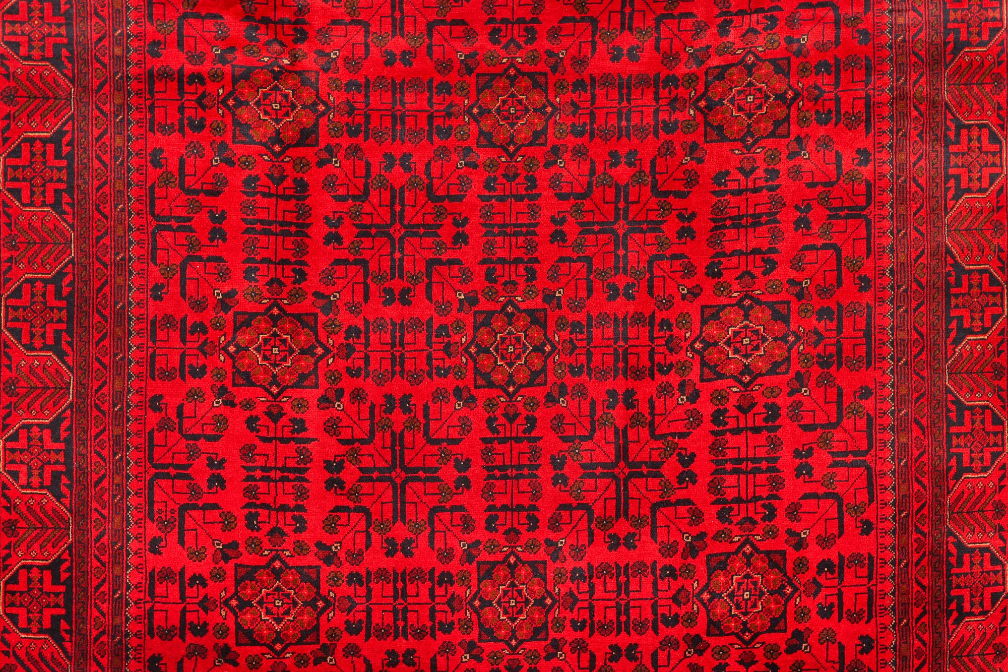 An Afghan Mamluk carpet, c. 292 x 204 cm.