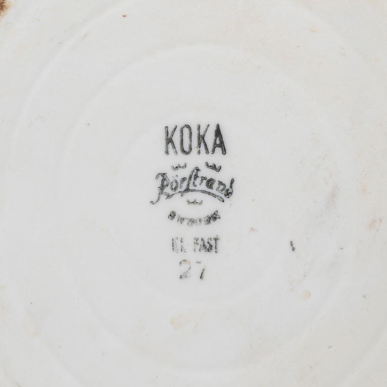 Hertha Bengtson, 65-piece service, "Koka", Rörstrand.