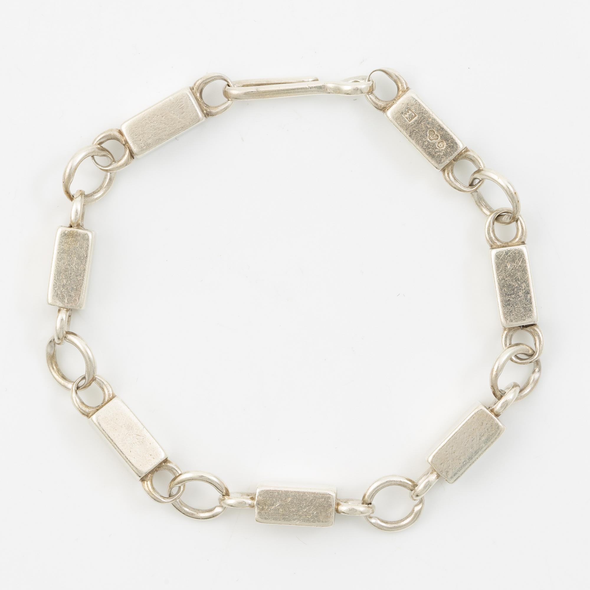 Wiwen Nilsson, bracelet, sterling silver.