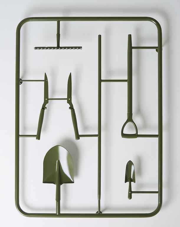 MICHAEL JOHANSSON, object in welded spray painted metal, executed in 2013, edition of 3.