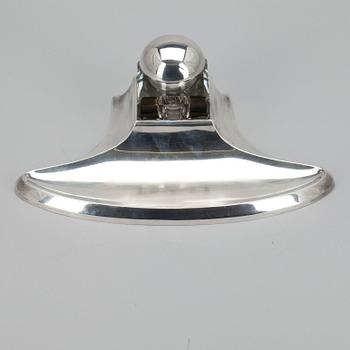 SKRIVSTÄLL, silver samt glas, Gösta Helenius, Åbo 1928.