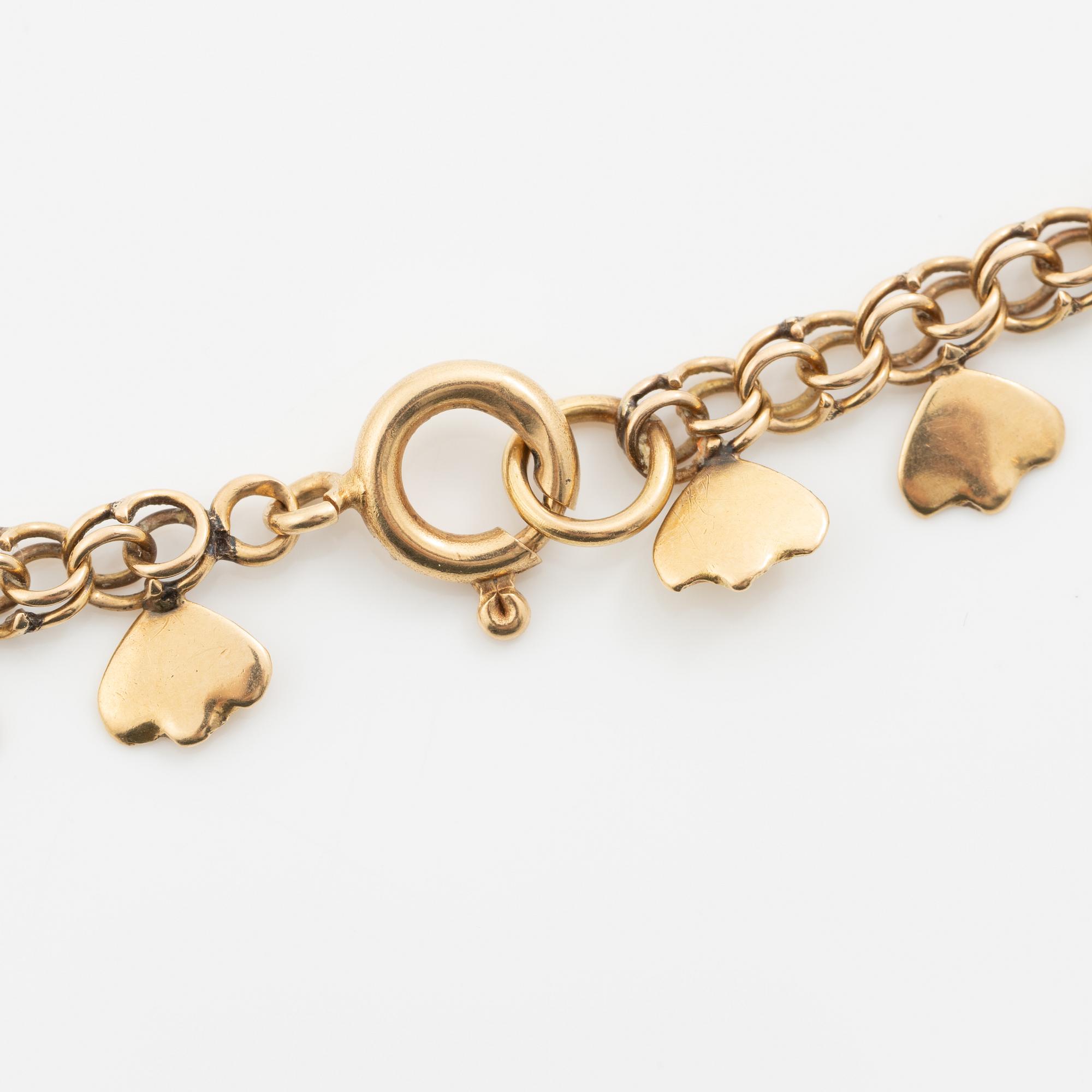 Collier 18K guld.