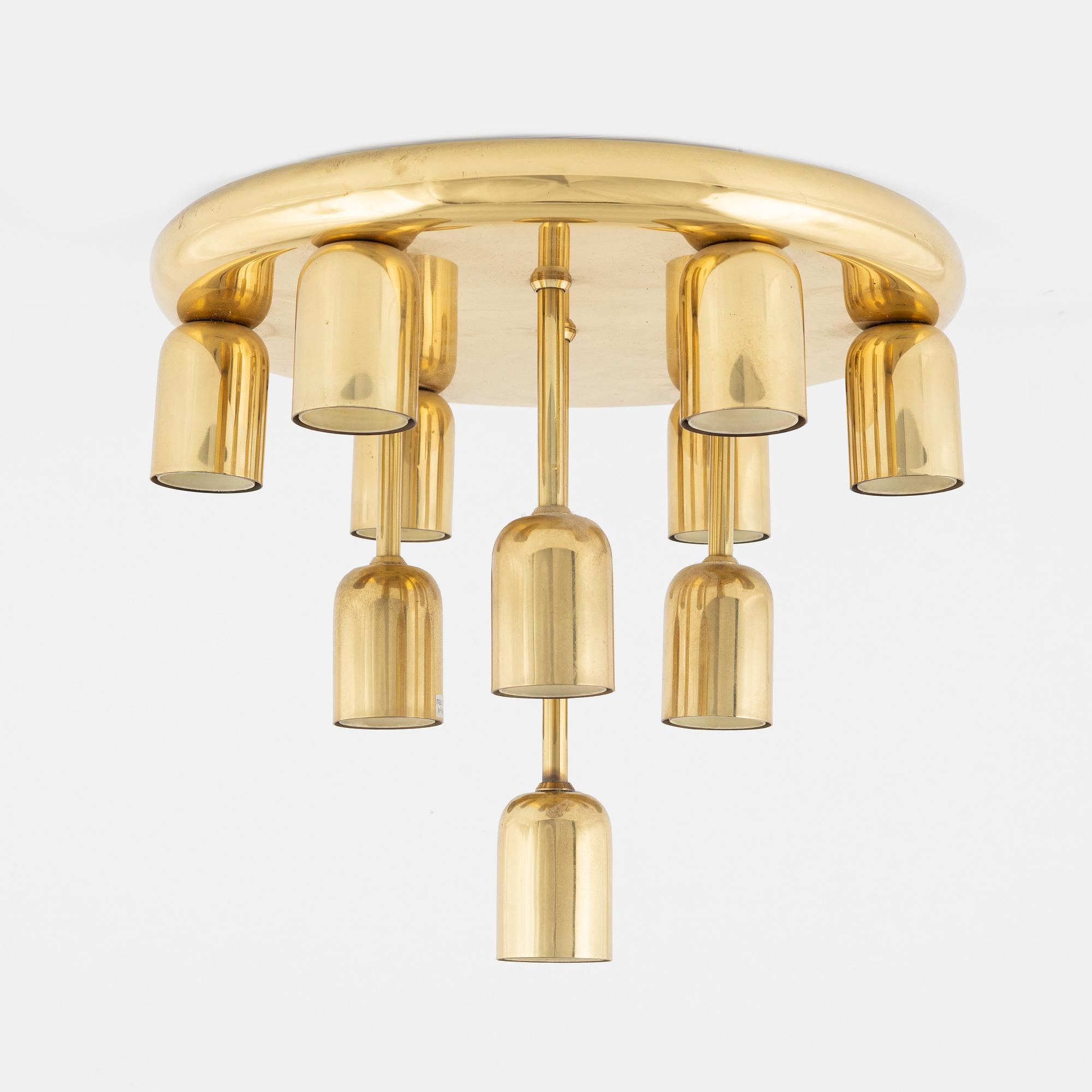 Taklampa, Tyskland, 1900-talets andra hälft.