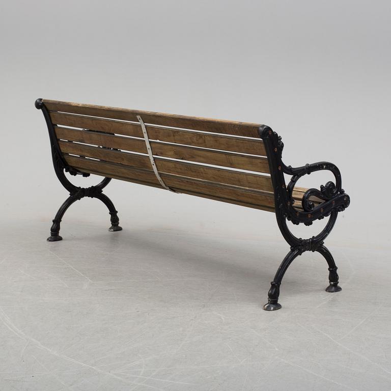 A second half of the 20th century garden sofa by Byarum.