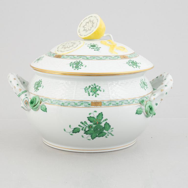 A 130 pcs dinner service, Herend, Hungary.
