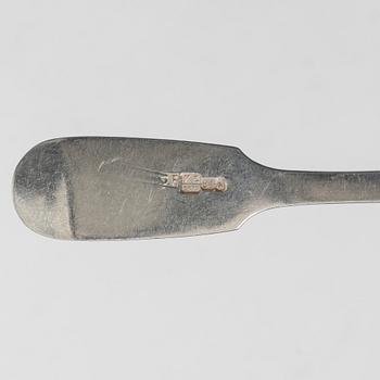 A silver cutlery set, Russia and Estonia, 19th-20th century, including Moscow 1879, St Petersburg 1890 (98 pieces).