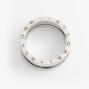 A Bulgari ring B.zero1 in 18K white gold.