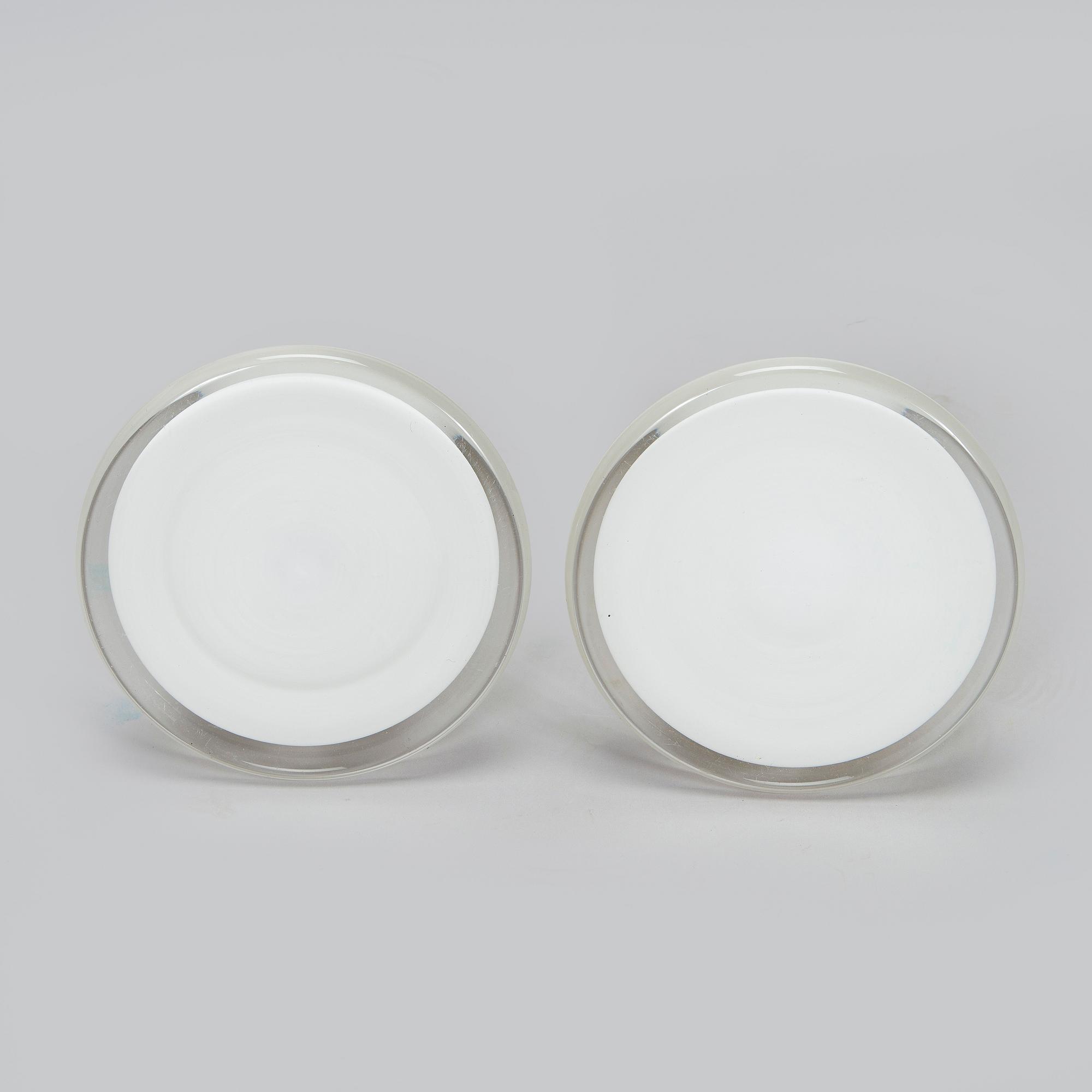 Lisa Johansson-Pape, pöytävalaisinpari, malli 46-017, Stockmann Orno 1960-luku.