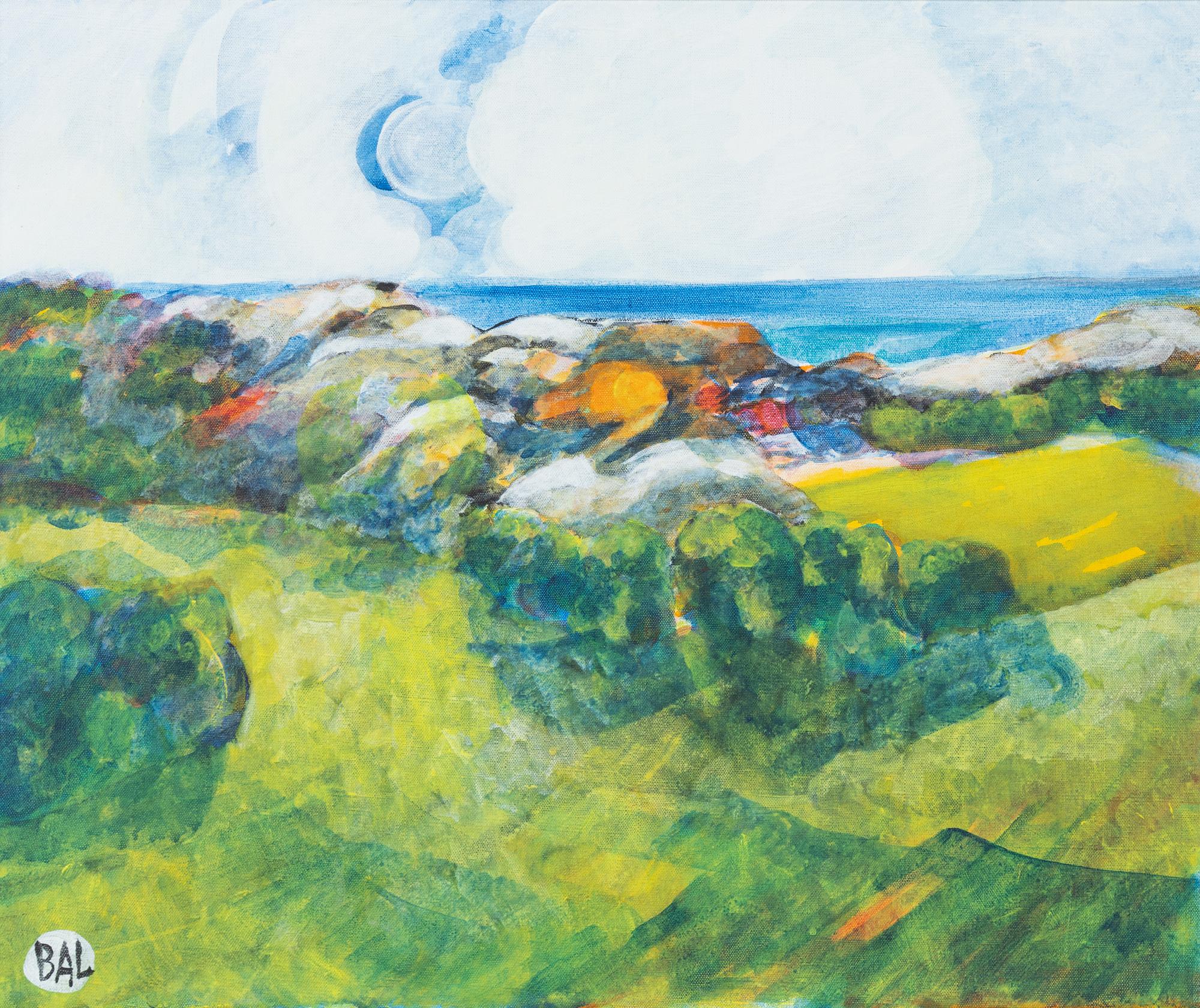 Bengt Arne Linderos, oil on canvas, signed.