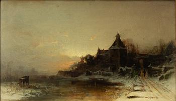 Wilhelm von Gegerfelt, Castle in Normandy.