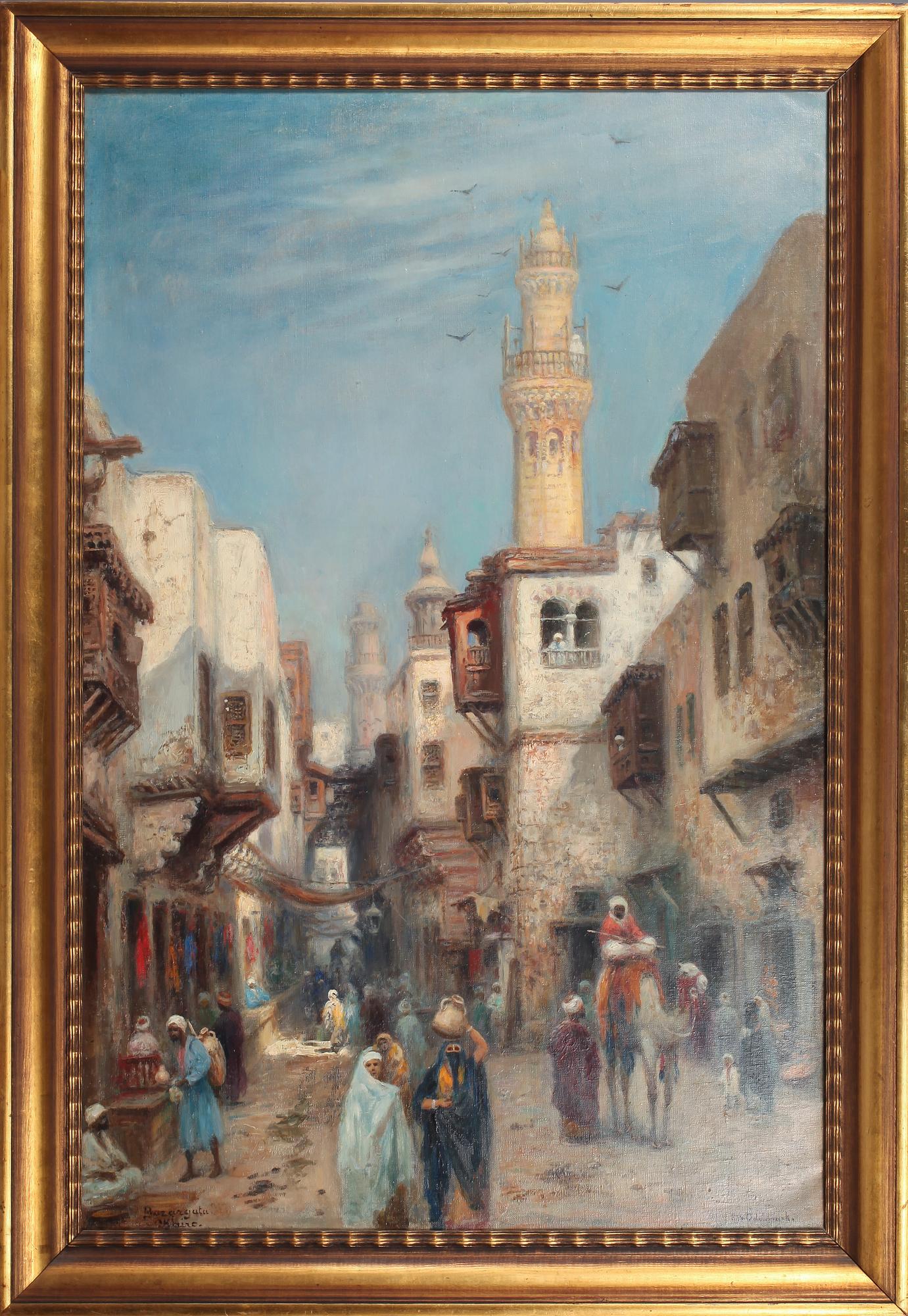 FRANS WILHELM ODELMARK, olja på duk, signard.