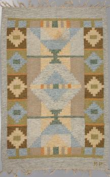 MATTA, rölakan, Kerstin Persson, monogramsignerad, 202x136 cm, 1900-talets andra hälft.