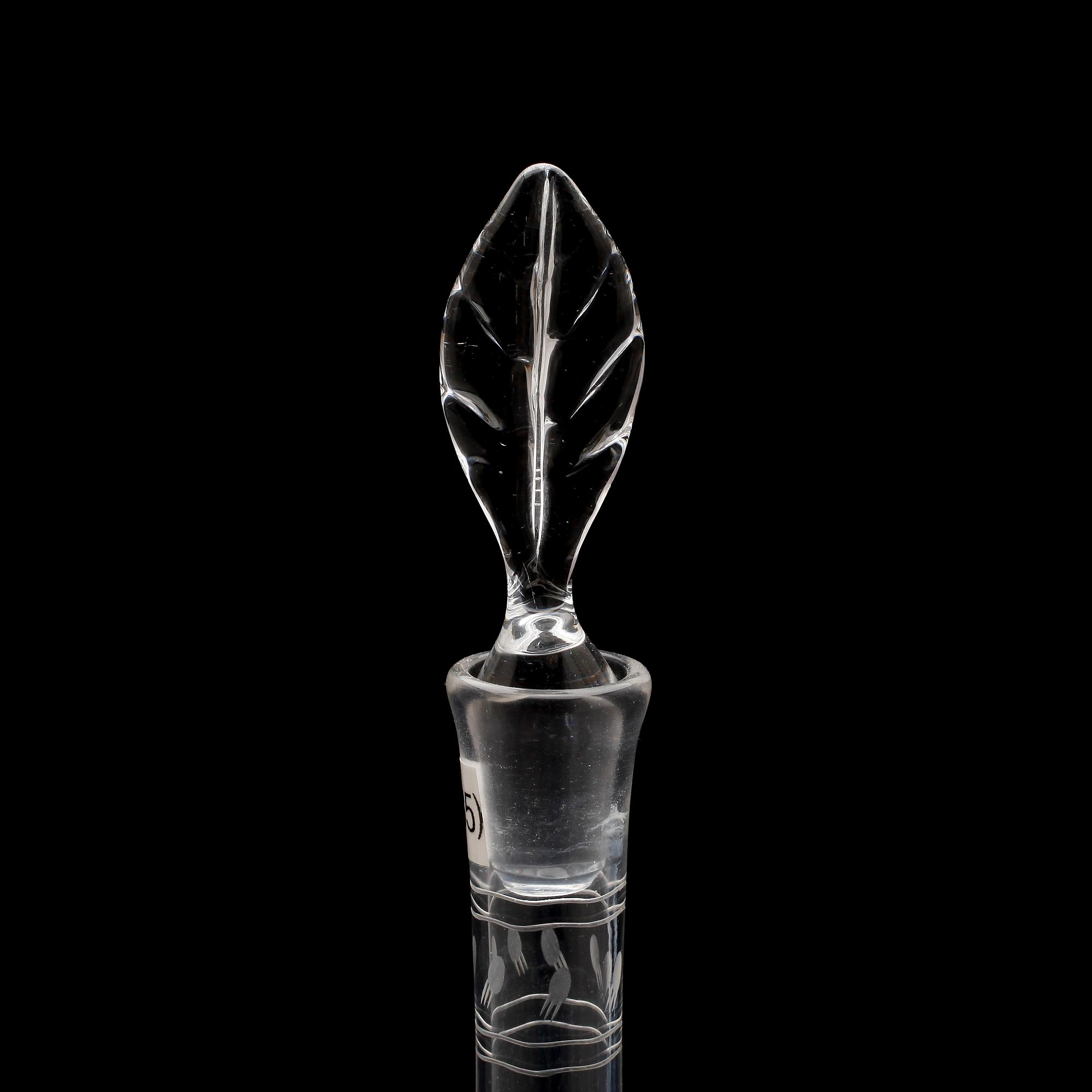 GLASSERVIS, 24 delar, "Mimosa", Edward Hald, Orrefors, formgiven 1918.