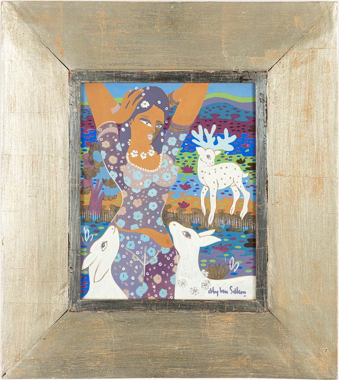 Aly Ben Salem, Woman with Goats.