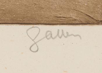 Akseli Gallen-Kallela, "Aallottaria".