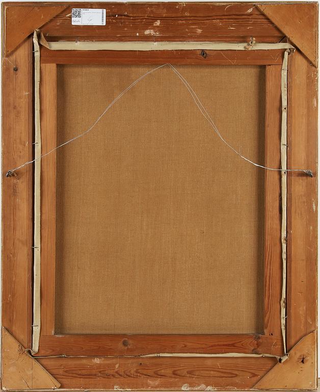 Johan Krouthén, oil on canvas, signed and dated 1908.