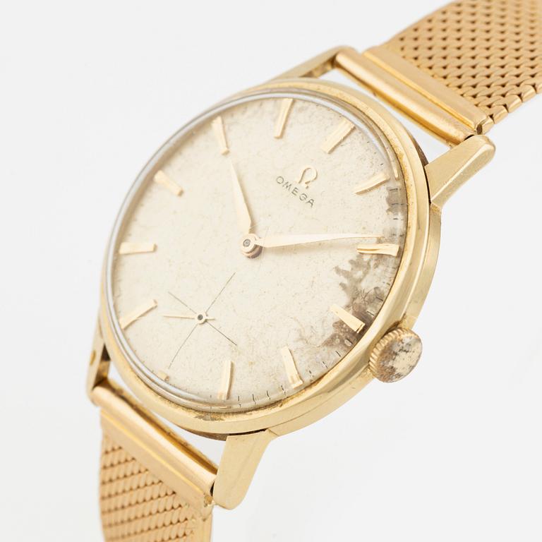 Omega, wristwatch, 34 mm.