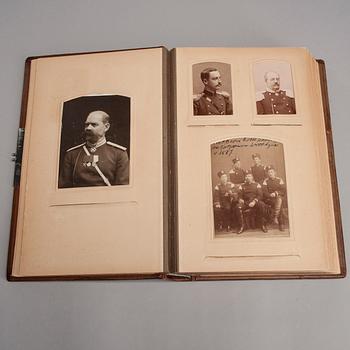 FOTOALBUM, ca 56 bilder, Storfurstendömet Finland resp. Ryssland sekelskiftet 1900.