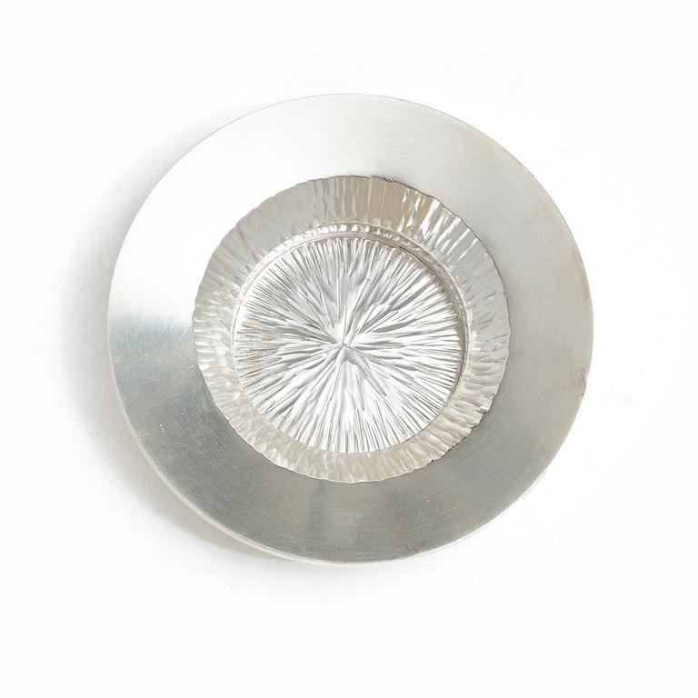 Rey Urban, a sterling silver bowl, Stockholm, 1992.