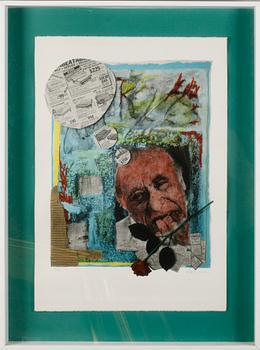 ROLF ANDERSSON, färglitografi, signerad, numrerad 13/90.