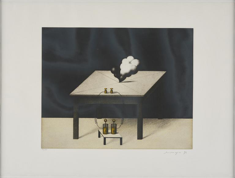 Friedrich Meckseper, Untitled from: "Hommage aux Prix Nobel" (The Nobel Prize Portfolio).