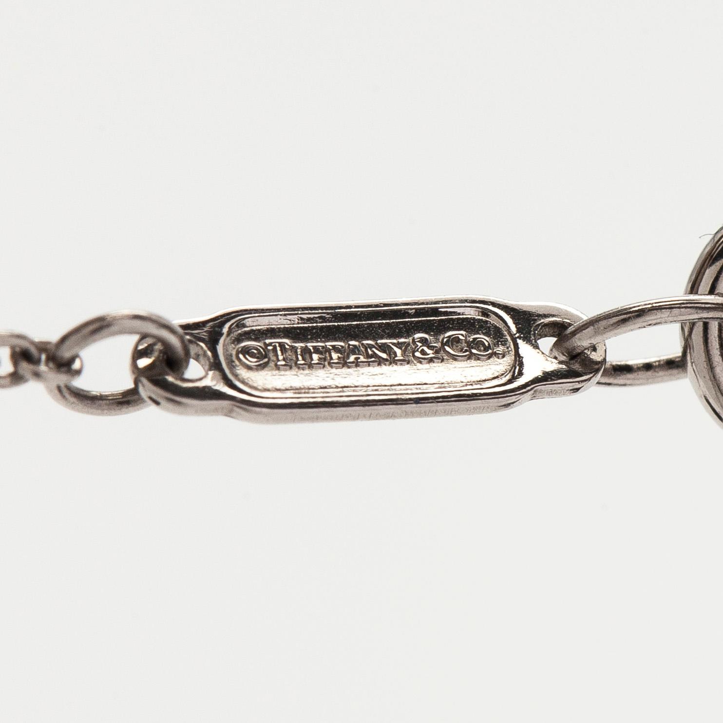 Tiffany & Co, a platinum 'Paper Flowers' necklace with diamonds.