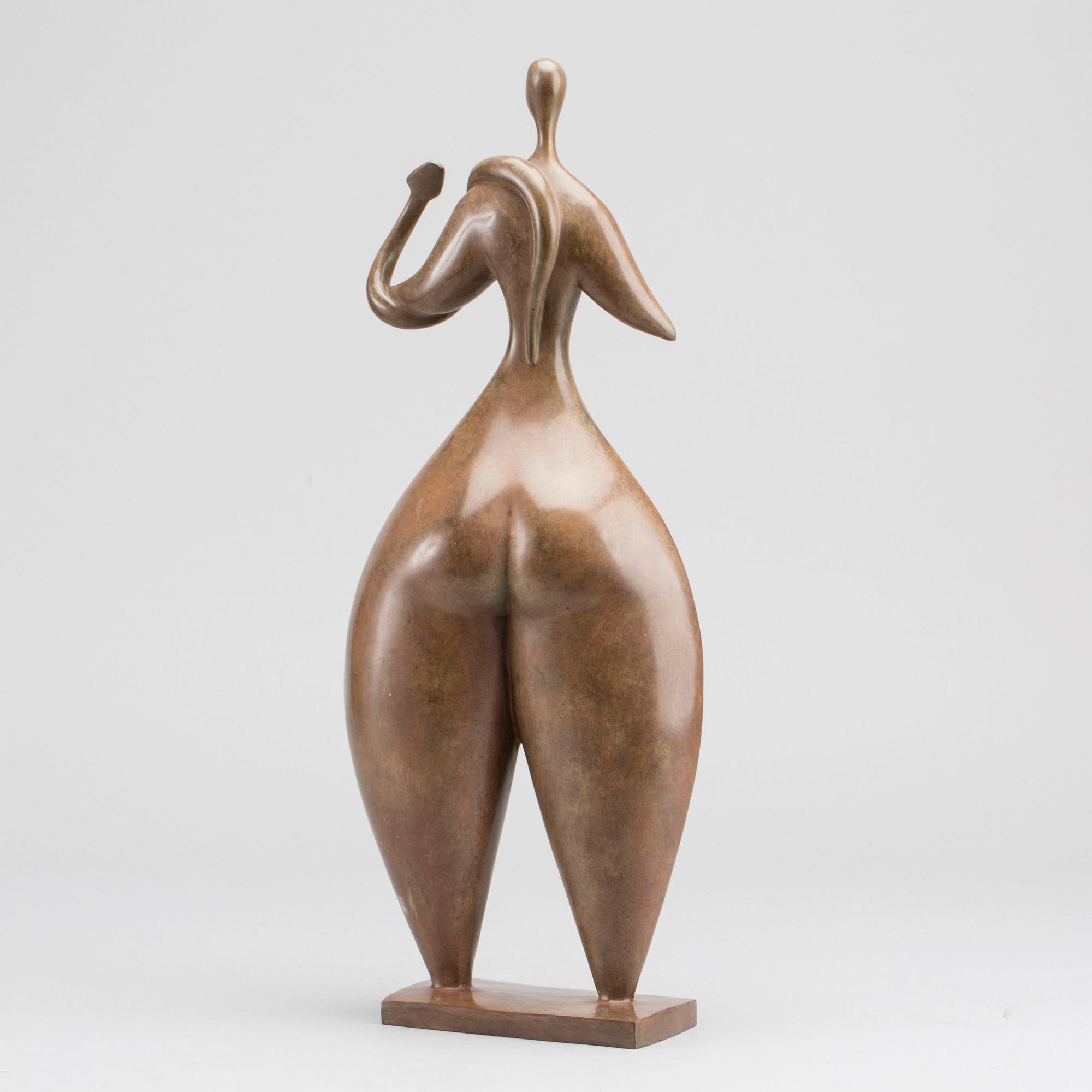 MARIE-MADELEINE GAUTIER, sculpture, bronze, signed and numbered.