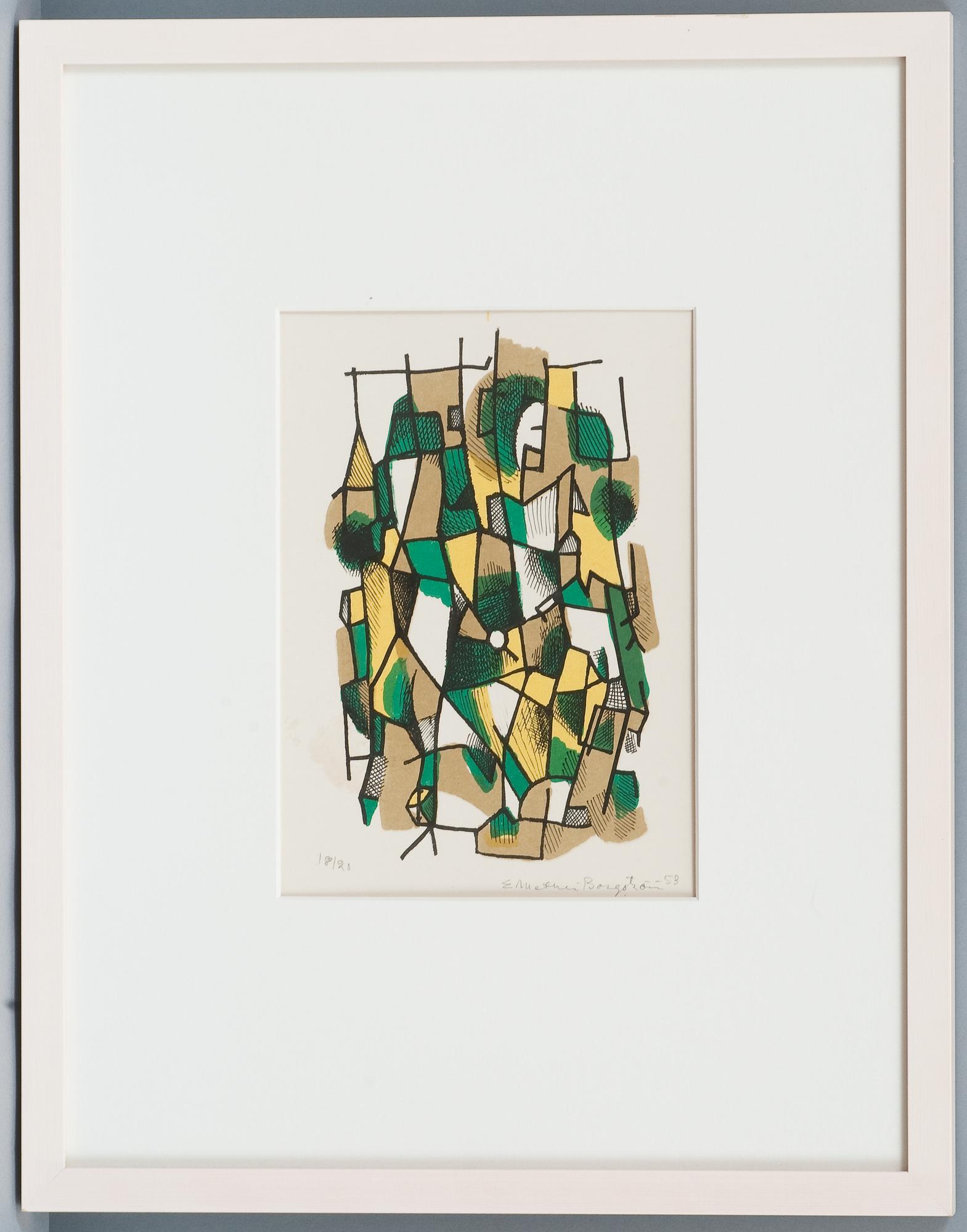 Ernst Mether-Borgström, KOMPOSITION.