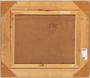 EINAR NERMAN, olja på pannå, signerad.